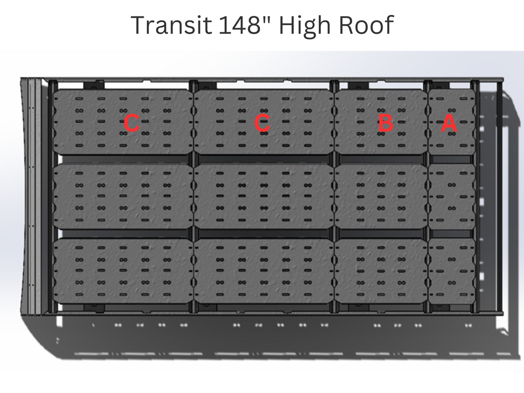 UNIVERSAL ROOF RACK DECKING PANELS